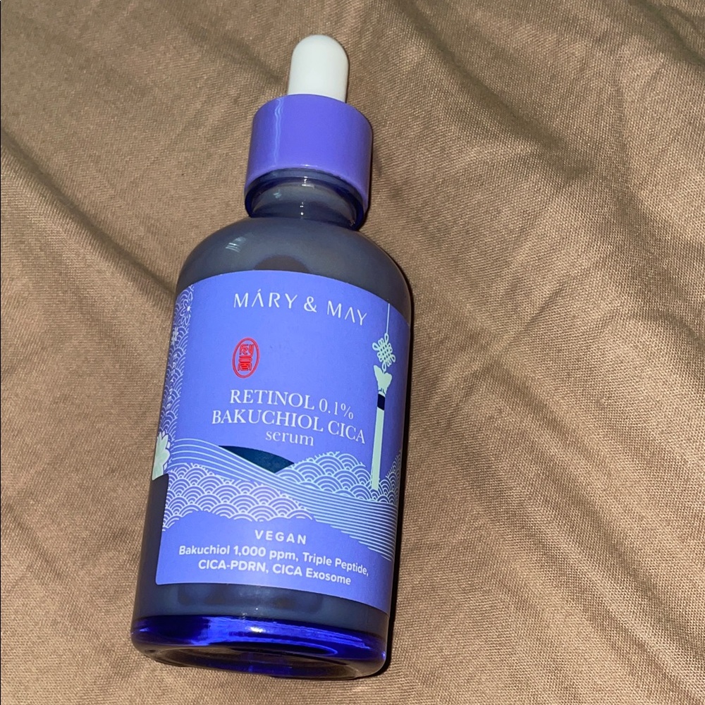 Retinol 0.1% Bakuchiol Cica Serum - Blue